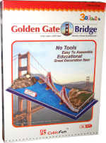 Golden Gate Bridge - 3D Puzzle