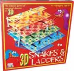 3D Snakes and Ladders