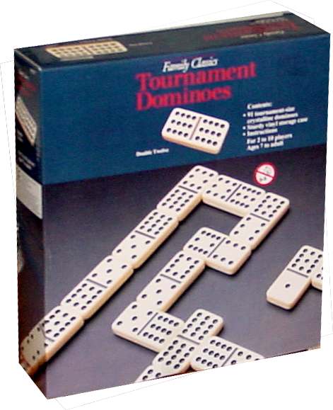 Pressman Tournament Double 12 Dominoes
