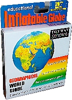 Inflatable Geographical Globe