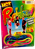 Hot Rainbow Chinese Skipping Rope
