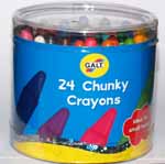 24 Chunky Crayons