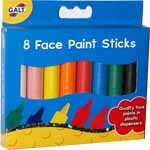 8 Face Paint Sticks - Galt