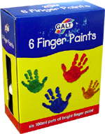 6 Finger Paints