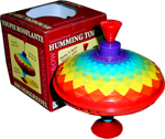 Traditional Metal Humming Top