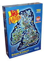 The Jig-Map: Britain and Ireland 150 Piece Jigsaw Puzzle