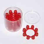 Tub of 6 x 8 Shot Ring Caps